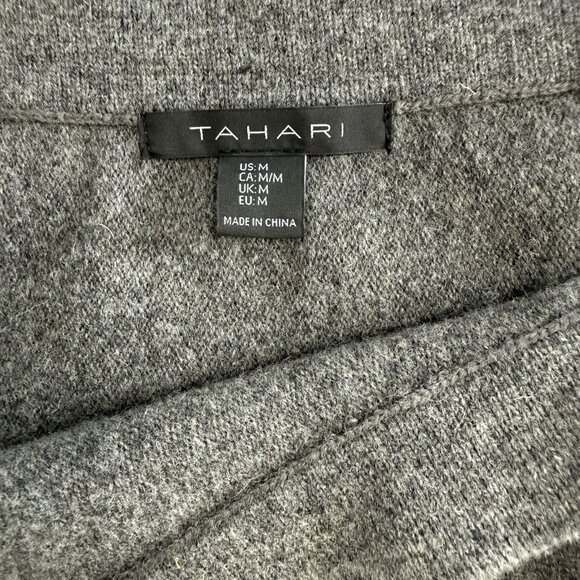 NWT Tahari Wool Skirt Women’s M Gray Capsule Career Minimalist Academia Twee - Picture 5 of 8